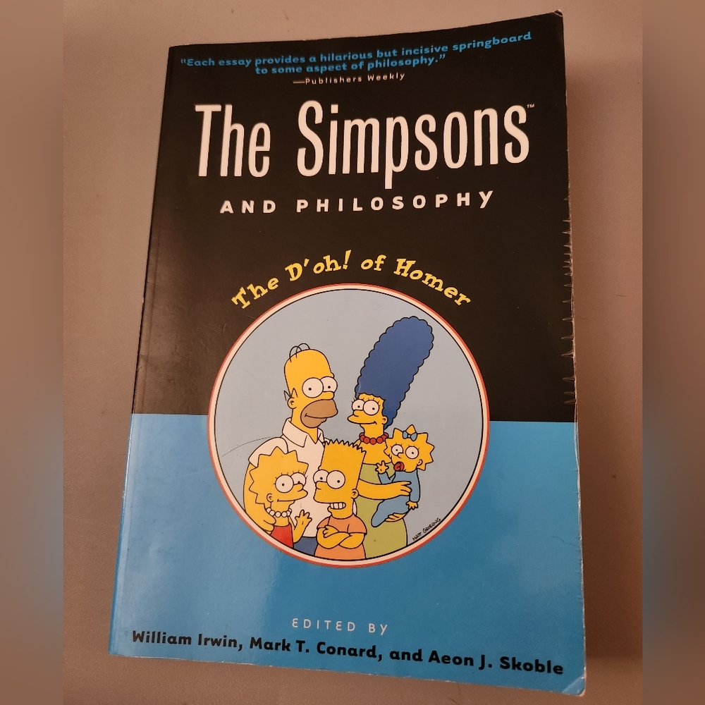 Book The Simpsons and Philosophy / bundle requirement